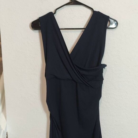 Diane Von Furstenberg Navy Mini Dress NWT - Picture 3 of 12
